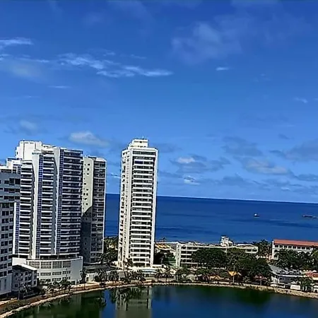 Apartamento Con Hermosa Vista Al Mar En El Laguito Piso 19 Cartagena