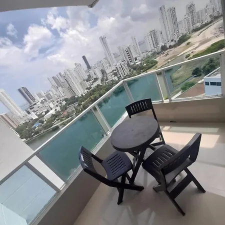 Con Vista Al Mar Caribe Piso 19 - Espectacular Cartagena